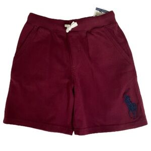 Polo Ralph Lauren Boys Shorts, Maroon, Size 7